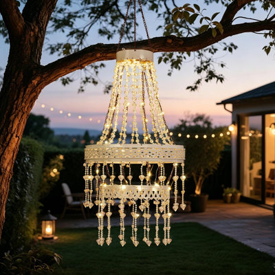 Lustre en cristal 32 po