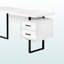 Bureau d'ordinateur moderne Carie