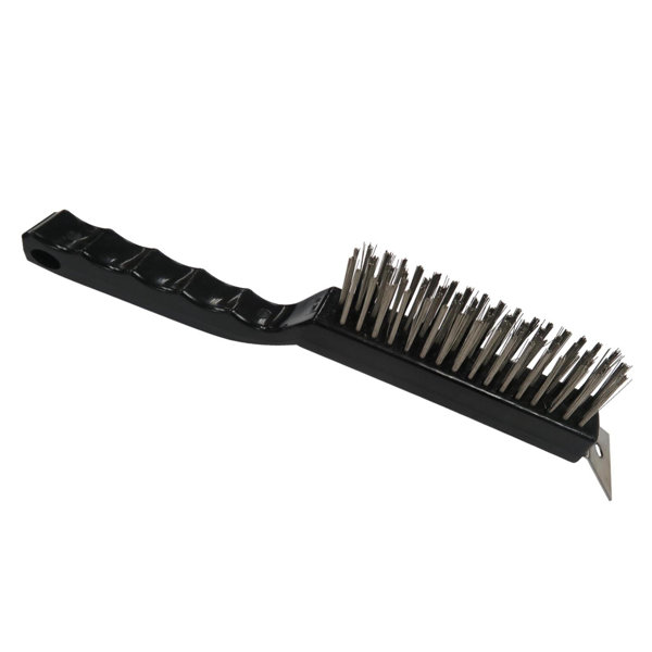 Mr. Bar-B-Q Steel Non-Stick Cleaning Brush | Wayfair