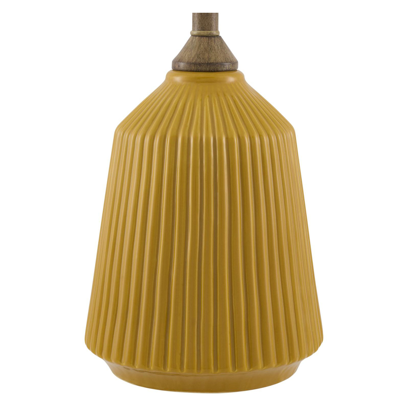 Teasley Ceramic Table Lamp, Yellow