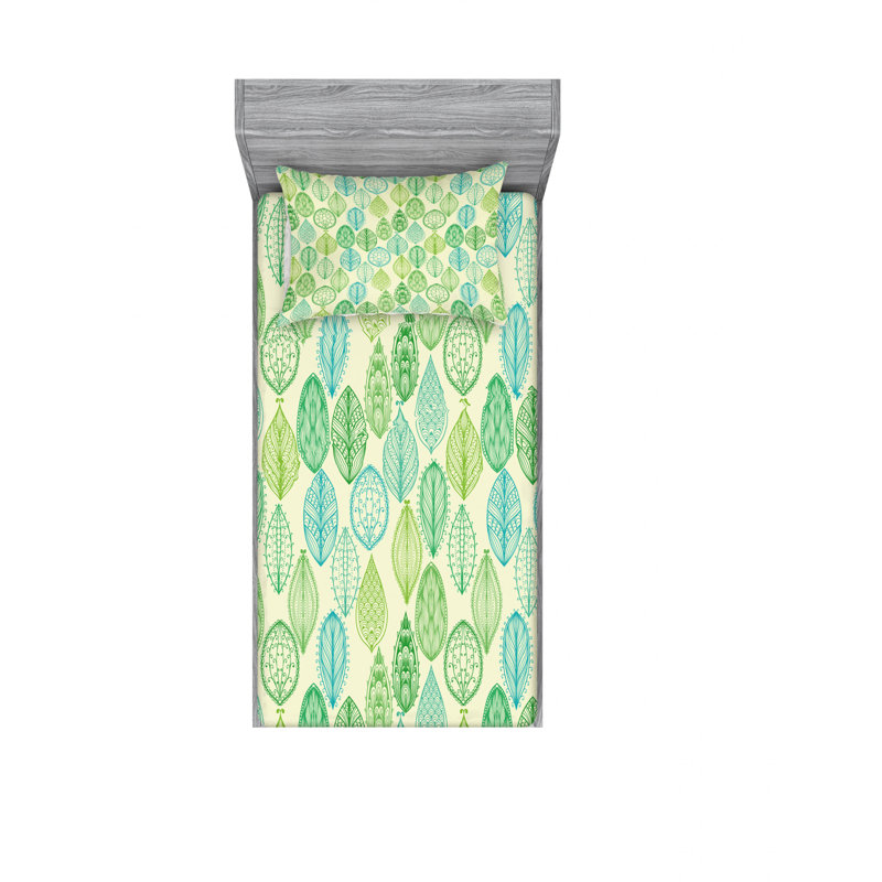 Microfiber Sheet Set, Twin XL Sheet Set with Fitted Sheet