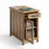 Aneshia End Table with Storage and Charging Station