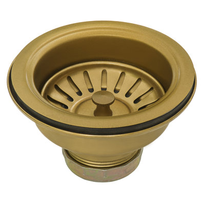 Ruvati Kitchen Sink Strainer Drain Assembly - Stainless Steel