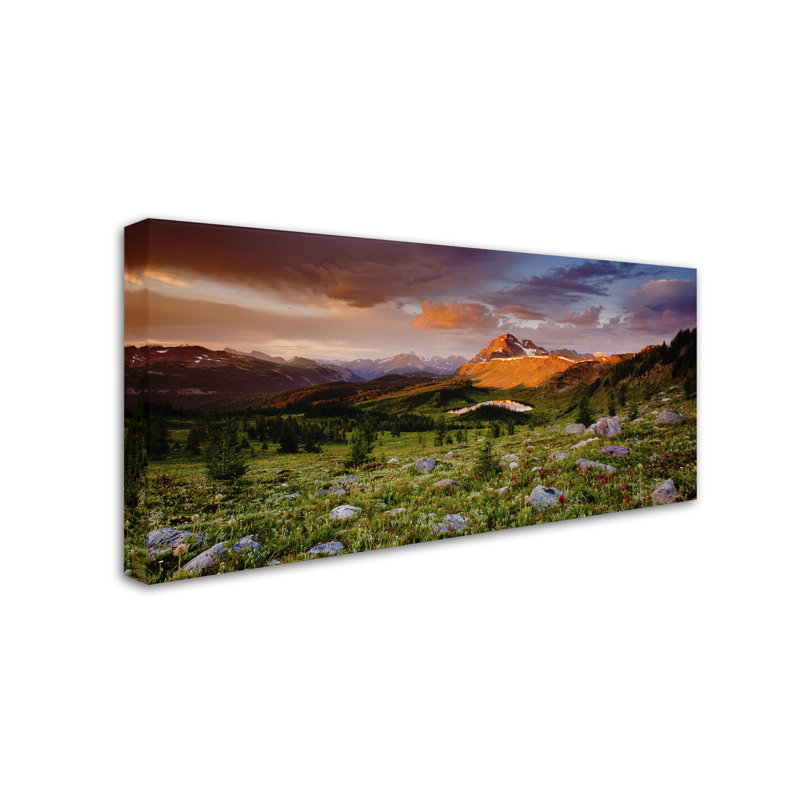 Reproduction de photo sur toile tendue «Legering Glory» par Leeth, H 10 po x l 19 po x P 2 po