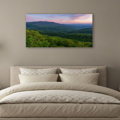 Art mural sur toile Rolling Mountains Vermont