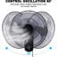 Ventilateur mural simple 23 "Simple Deluxe