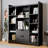 Achnas 39" W x 47" H Storage Bookcase with 10 Cubes and 2 Drawers-306577636