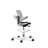 HAG Capisco Puls Adjustable Sit to Stand Desk Chair with Partial Cushion and Footring-128870339-128870343-128870344