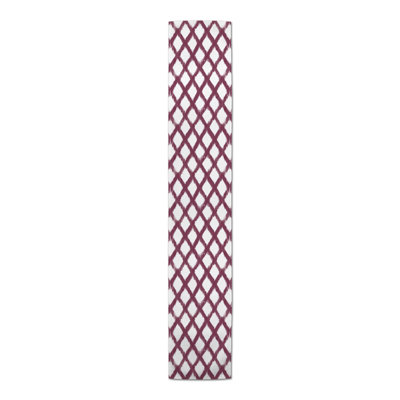Carlvin Rectangle Geometric Polyester Table Runner