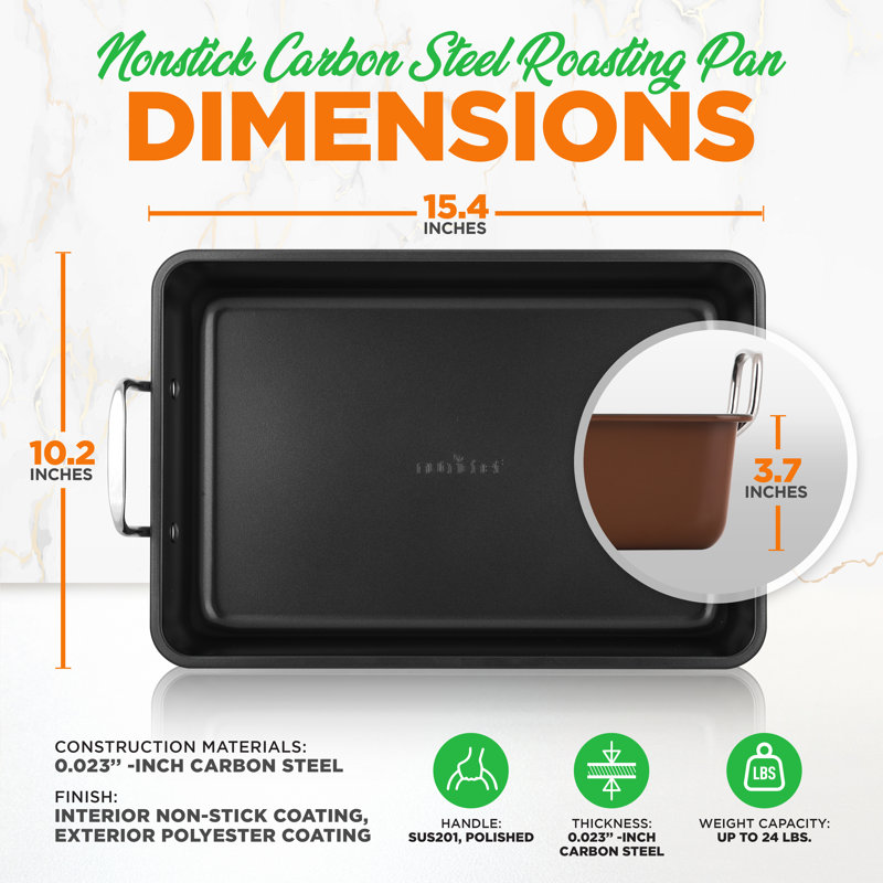 NutriChef Roasting Pan