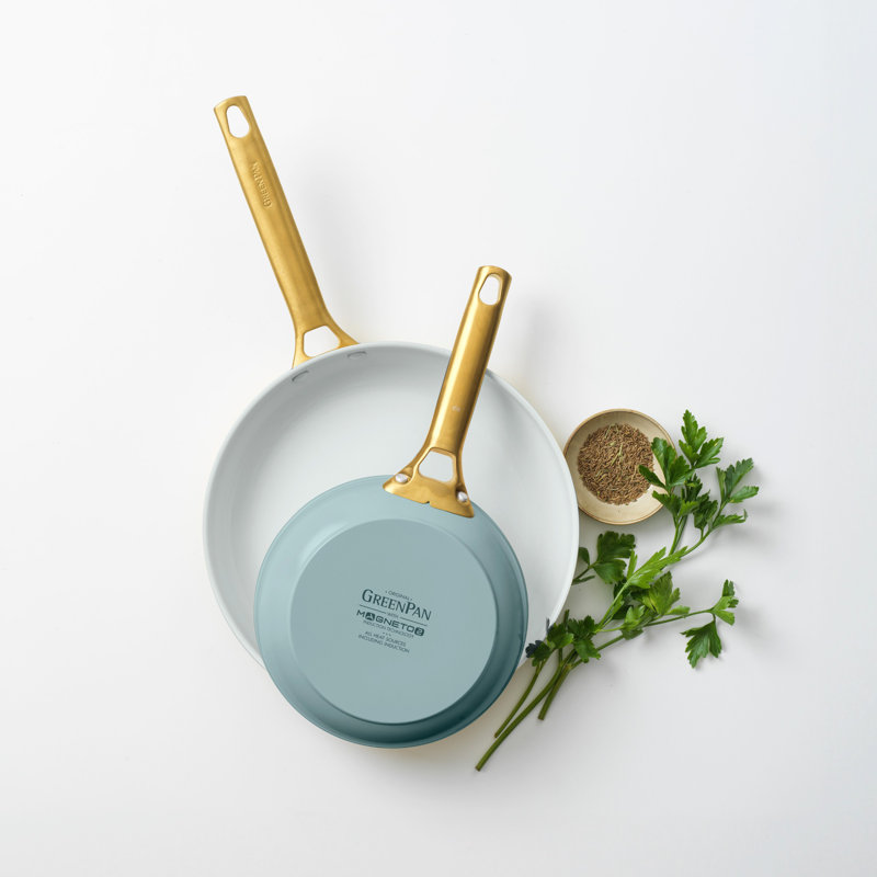 Greenpan Padova Reserve 2 Piece Frypan Set 20Cm & 26Cm - Blush Pink, Smokey Blue