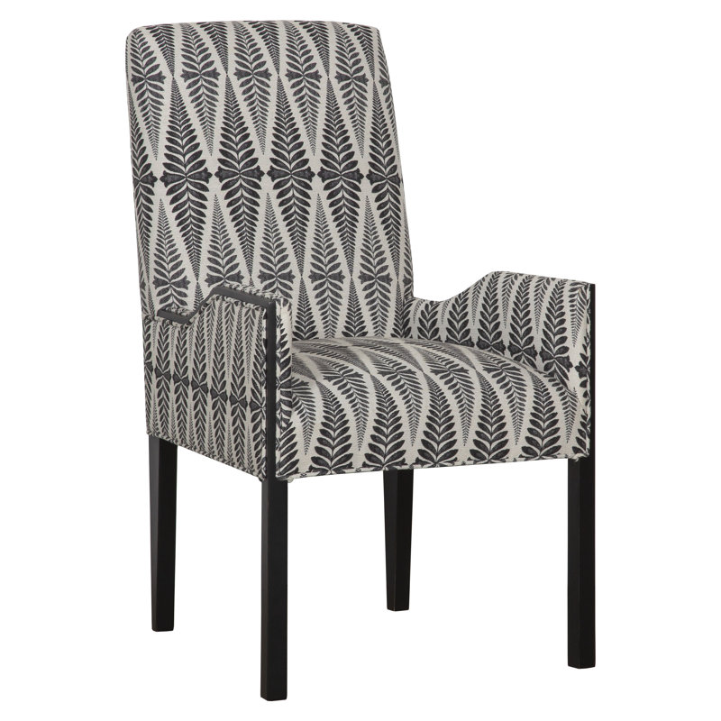 Libby Langdon Upholstered Arm Chair, Hazelnut (8794 17), Walnut