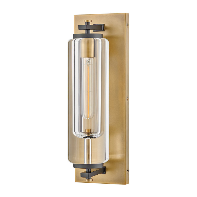Hinkley Heavy Outdoor Wall Lantern, Heritage Brass