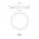 Calix 1 - Light LED Flush Mount