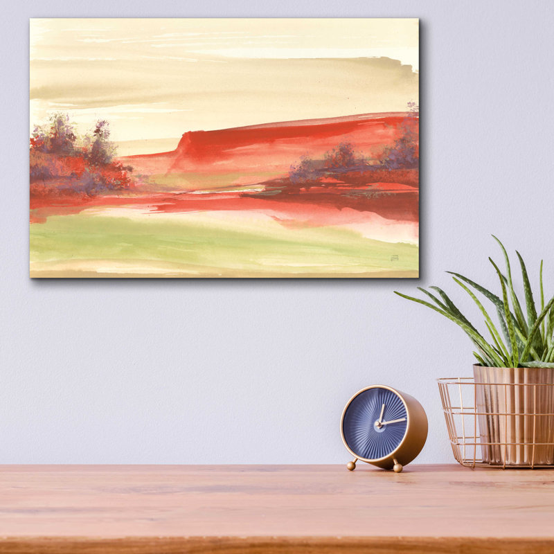 «Red Rock III» par Chris Paschke, Red Barrel Studio®, ACR-24879, H 12 po x l 16 po x P 0,13 po