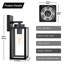 Ensemble de 2 luminaires muraux d'extérieur-1432378241