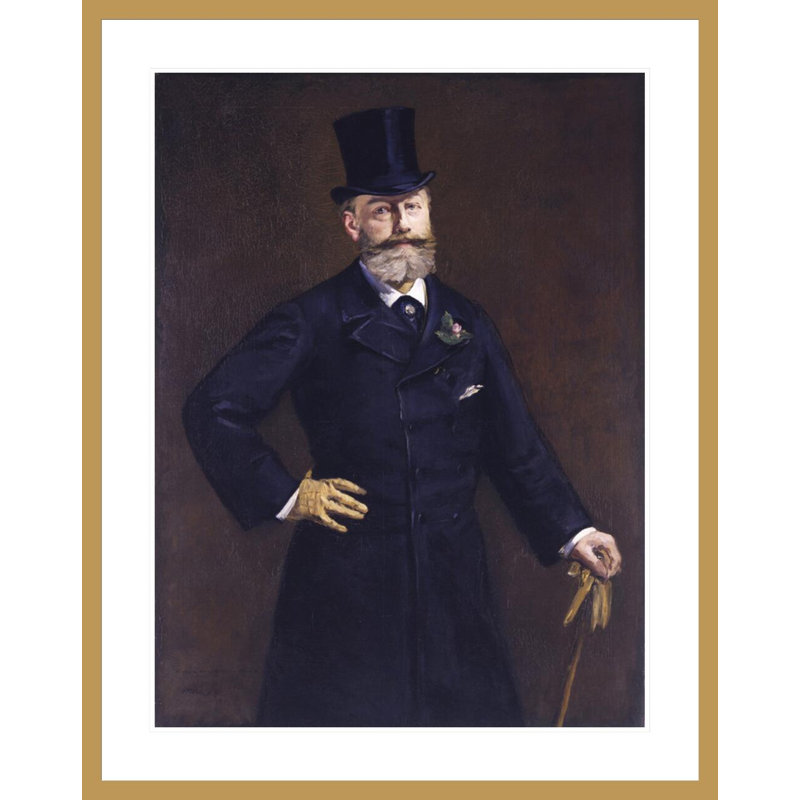 «Antonin Proust» par Edward Manet, impression giclée sur cadre, H 41,5 po x l 32,96 po