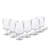 Safra All Purpose Wine Glasses, Clear-73363373