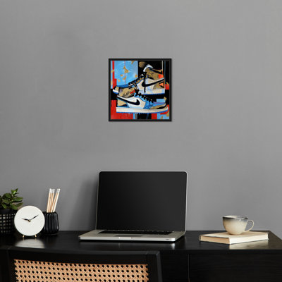 Primary Sneakers Man Cave Artwork by Notoriart