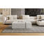 Table basse rectangulaire à plateau coulissant double avec rangement caché et deux tiroirs, parfaite pour organiser les essentiels du salon et rehausser le décor moderne.