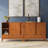 Harper SOLID HARDWOOD 48W Tall Storage Cabinet With Doors And 3 Drawers Set Of 2-110223404
