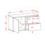 Holtorf 92cm Sideboard-35065362