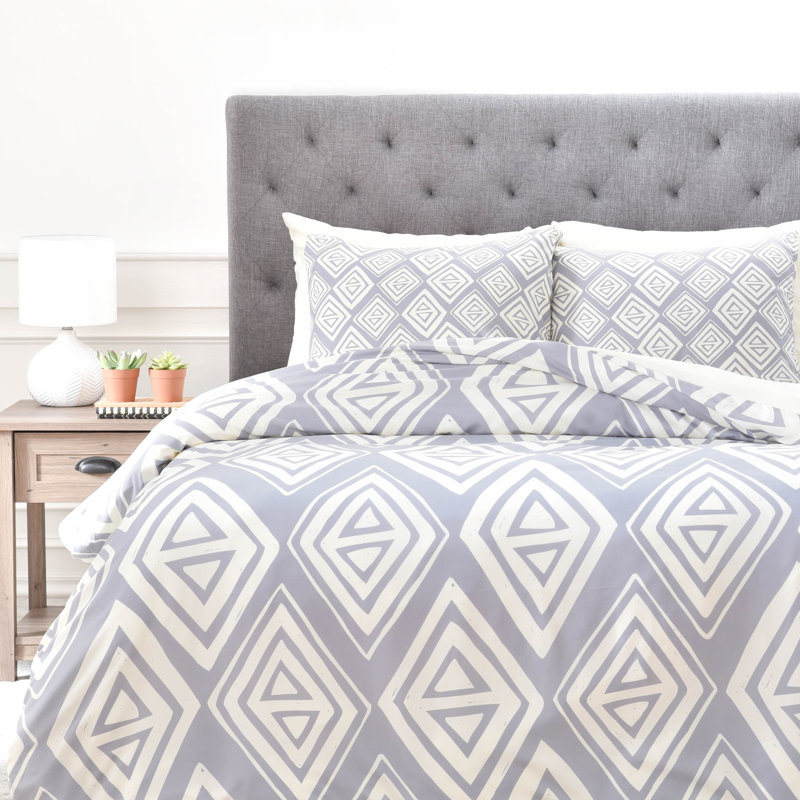 Ensemble de housse de couette, Housse de couette pour grand lit et 2 taies décor