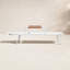 Ensemble de 2 chaises longues Stokes, blanc
