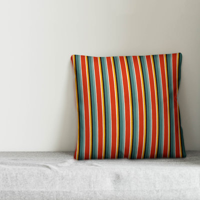 Stripes Stripes Throw Pillow