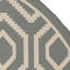 Tapis d'intérieur / extérieur à motif géométrique Deedrick-23233875