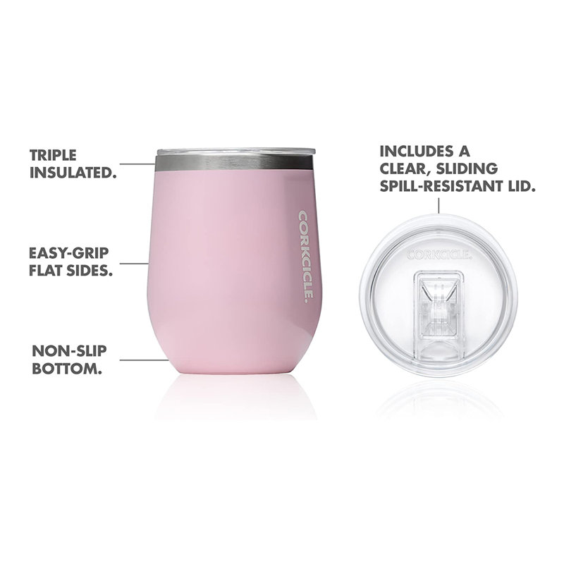 Corkcicle 12oz. Triple Wall Insulated Stainless Steel Travel Mug