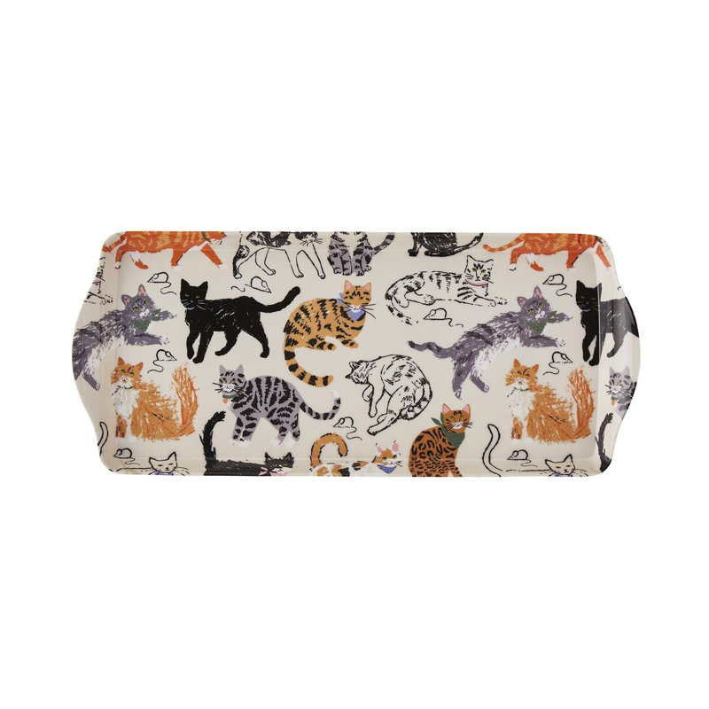 Feline Friends Melamine Tray