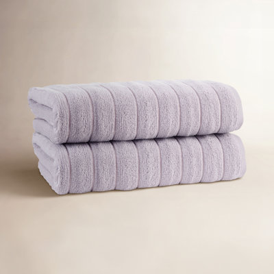 Rachel Turkish Cotton Midweight Ribbed Bath Towel