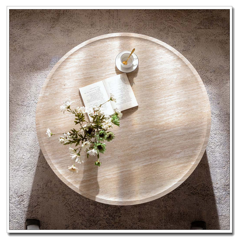 31.5'' Round Coffee Table, 12.01" H x 31.5" L x 31.5" W