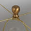 Lampe de table en grès avec glacis craquelé Adeline