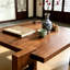 Nouvelle table basse en bois massif de style chinois-129674171