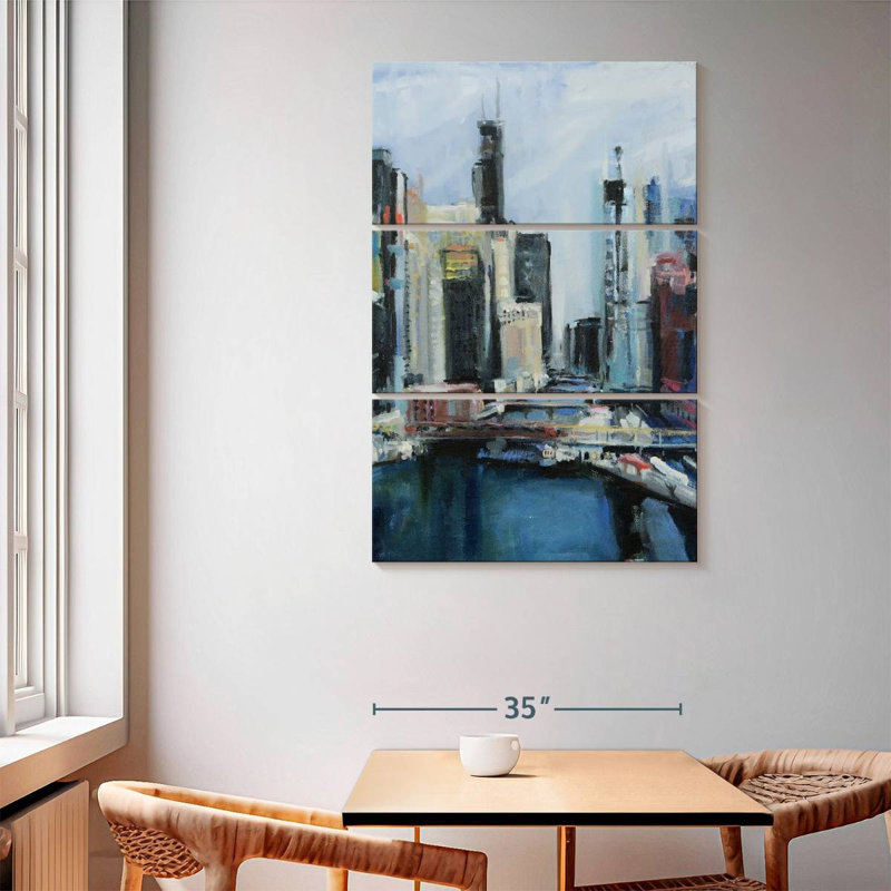 Sireci River View, 65'' H X 42'' W