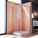 36'' x 72'' Framed Square Sliding Shower Enclosure with Shower Base