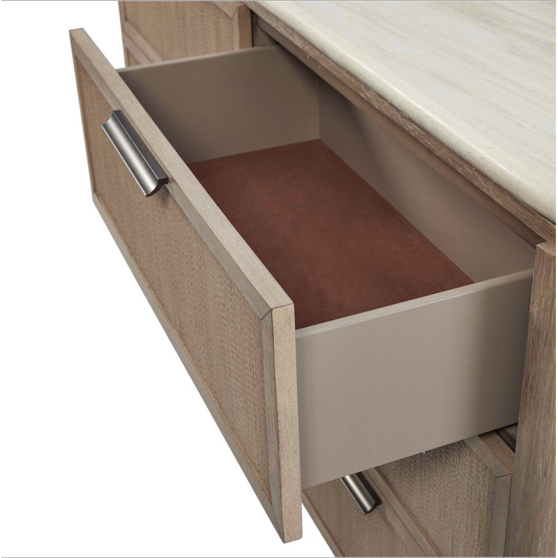 Commode - Façades de tiroirs en corde