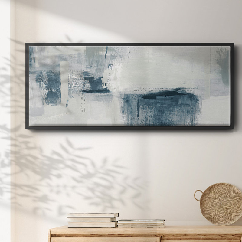 Blue Tides- Framed Canvas