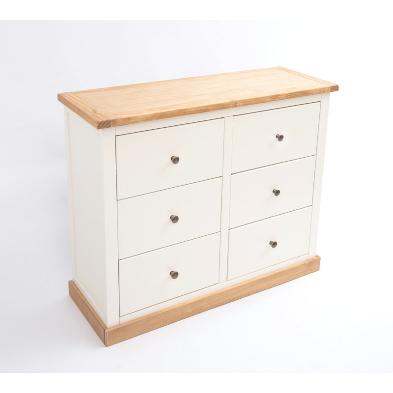 Ayva 110cm W 6 - Drawer Chest of Drawers