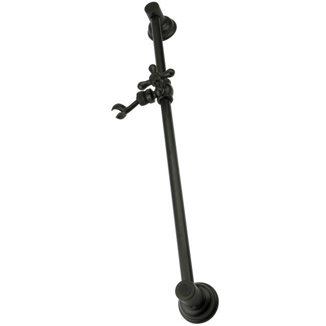 Shower Slide Bar with Handheld Shower Holder, Polished Brass