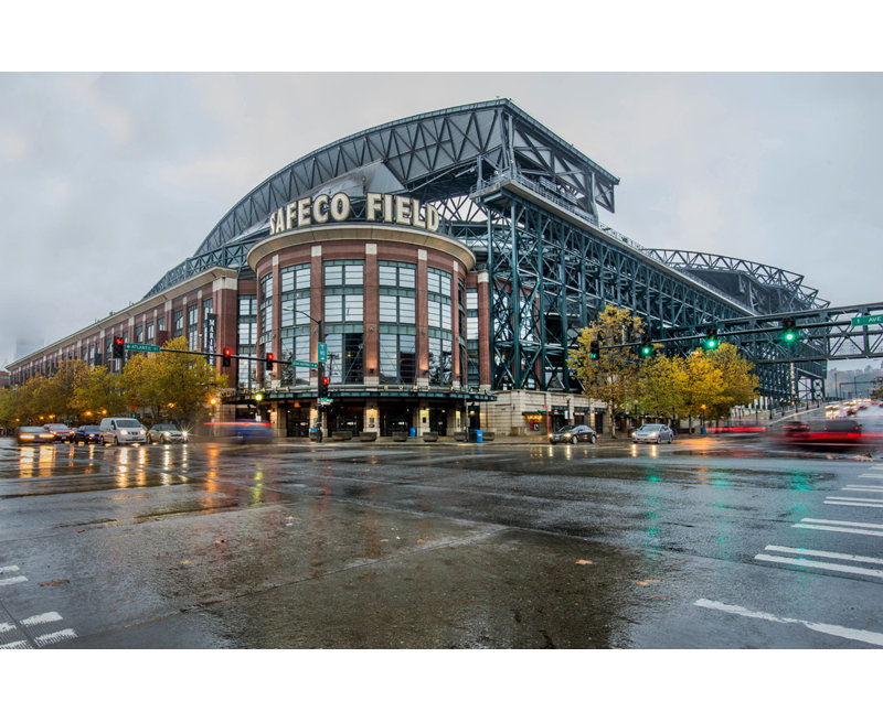 Safeco Field, 31" H x 48" W