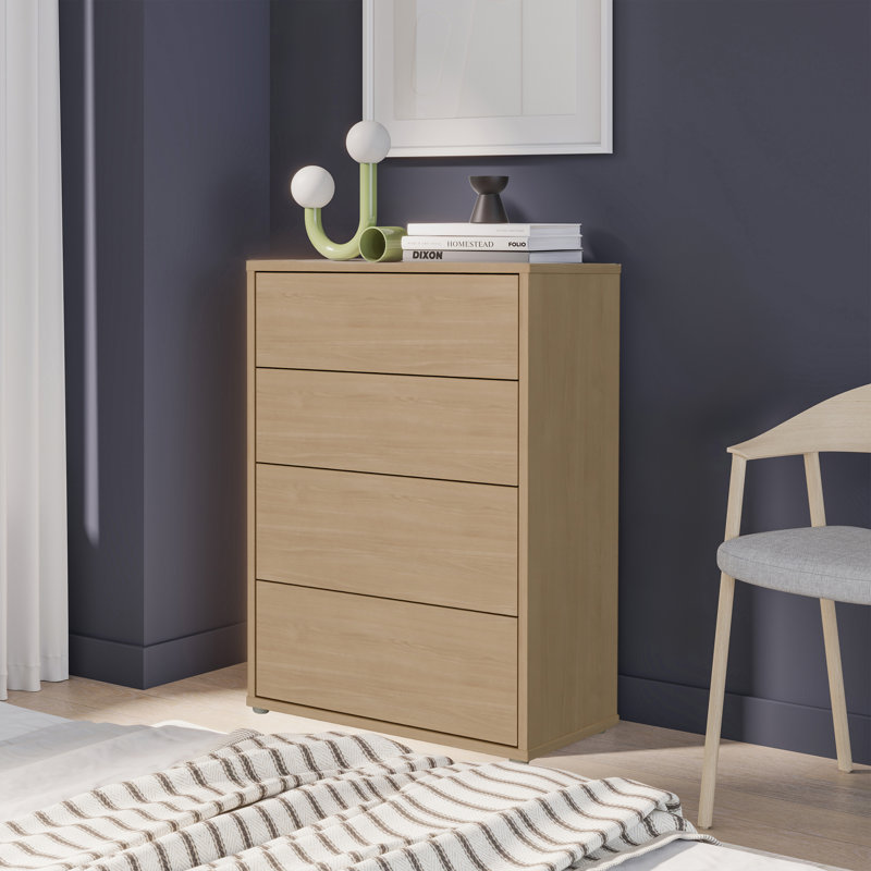 74.5cm W 4 - Drawer Chest of Drawers, Brown