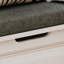 Capehart Polyester Blend Upholstered Storage Bench