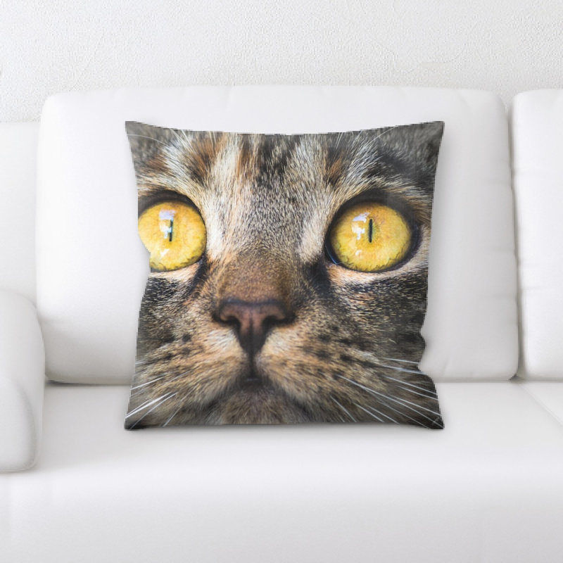 Microsuede Throw Pillow