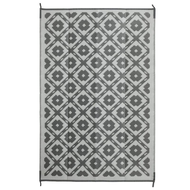 Tapis d'intérieur / extérieur noir Performance, Rectangle 6 pi x 9 pi