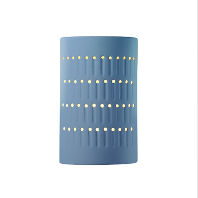 Ambiance Ceramic Flush Mounted Sconce