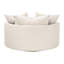 Fauteuil pivotant en tissu Lourne Grand