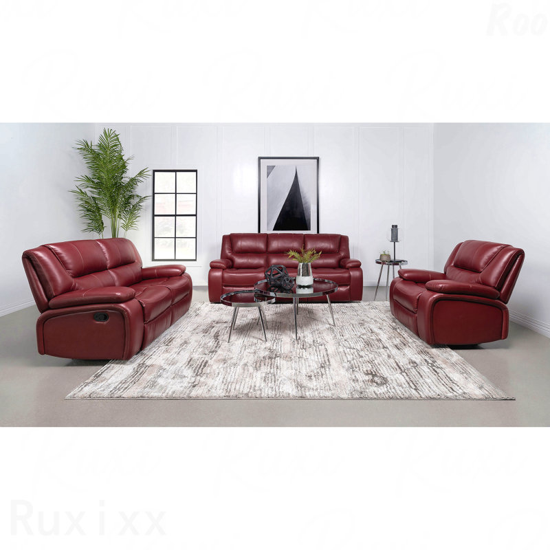 Ensemble de canapé inclinable 3 pièces